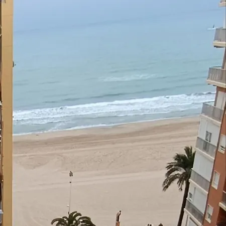 Maravilloso Apartamento Atico Primera Linea Lateral Playa San Antonio Cullera Exterior foto