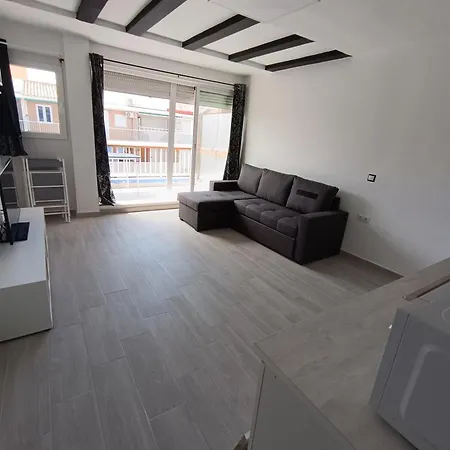 Maravilloso Apartamento Atico Primera Linea Lateral Playa San Antonio Cullera Exterior foto